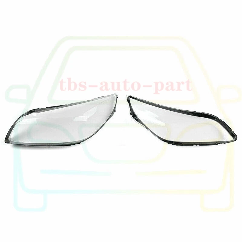 LH&RH Headlight Cover Clear PC Shell Housing For Chevrolet Malibu 2011-2014  Foto 3 de 4