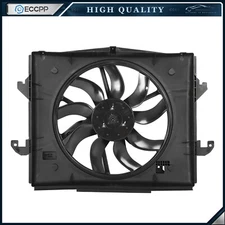 Electric Radiator Fan Assembly For 2022 Jeep Wagoneer 2019-2021 2022 Ram 1500