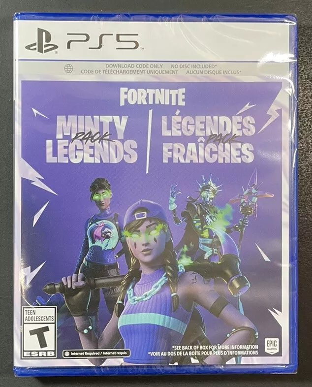 Fortnite Pack Légendes Fraîches (PlayStation 5) : : Jeux