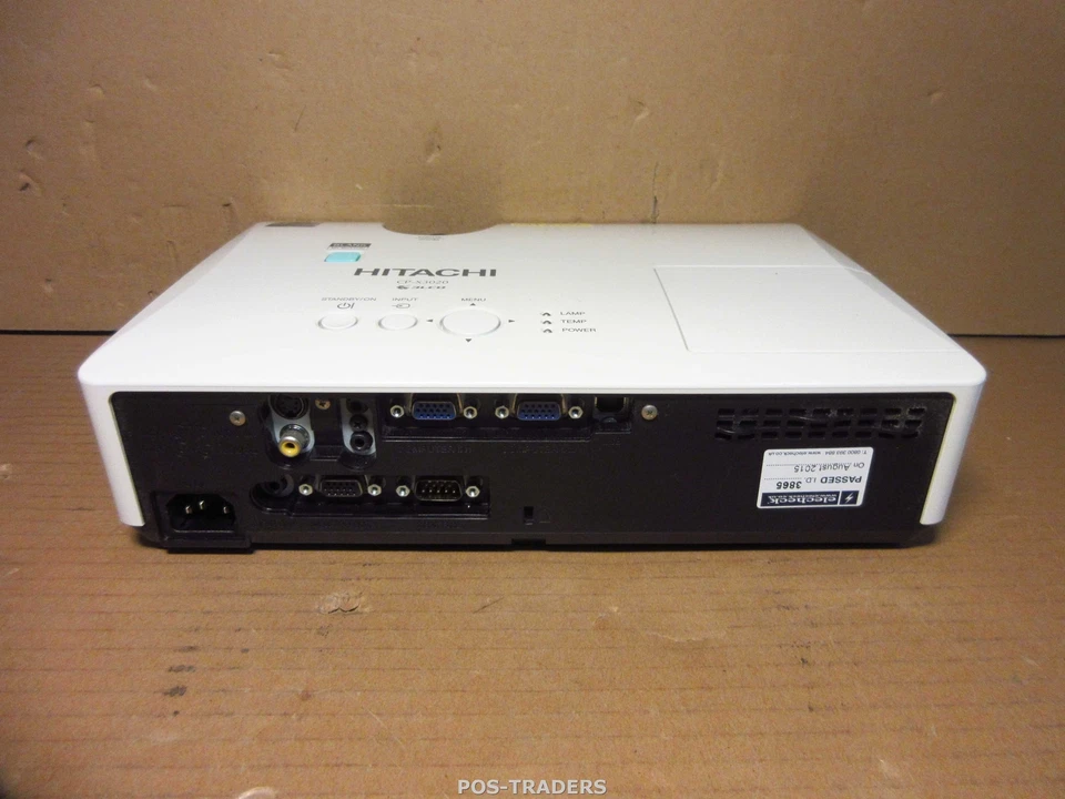 Hitachi CP-X3020 Projector Beamer XGA 3LCD 3200 LUMENS - HDMI - No Remote- 573 H - Bild 2 von 4