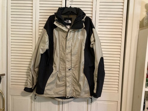 The North Face Men's Khaki/Black Hooded 