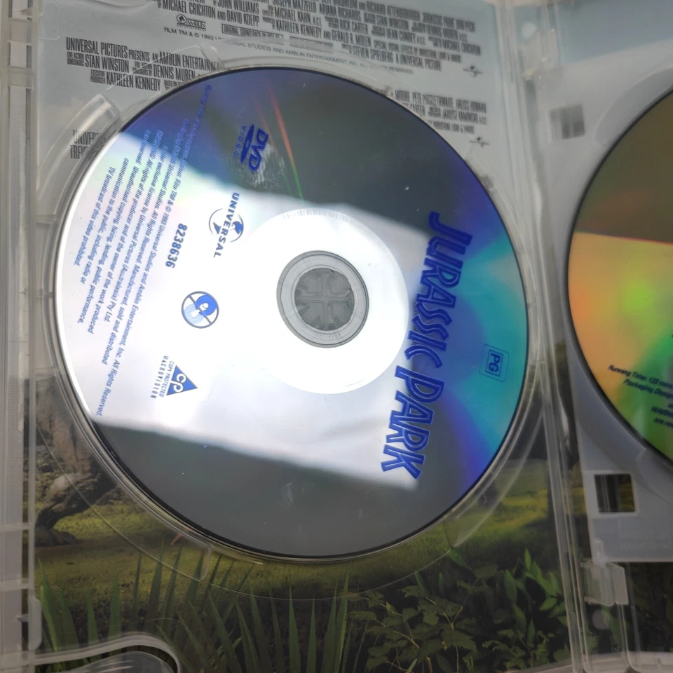 Jurassic Park Ultimate Trilogy DVD Set | PAL Region 2 4 Action Drama thriller  - Image 2 of 4