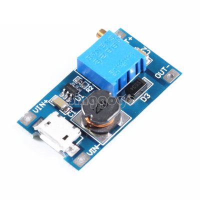 10Pcs DC-DC 2A Step Up Booster Board Module 2/24V to 5/9/12 / 28V Replace XL6009