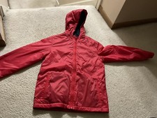 NEW Old Navy Kids Boys Red Fleece Hooded Spring/Fall Jacket XL 14/16