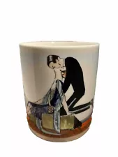 Chaleur Master Romantics Collection Kissing Art Deco D. Burrows Tito Mug Vintage