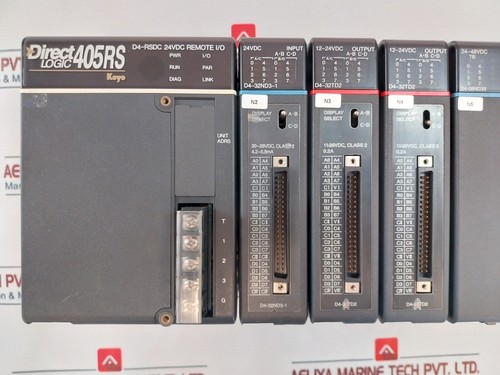 Koyo D4-RSDC 405rs 24vdc Remote I/o Rack Module 50/60Hz - Picture 4 of 15