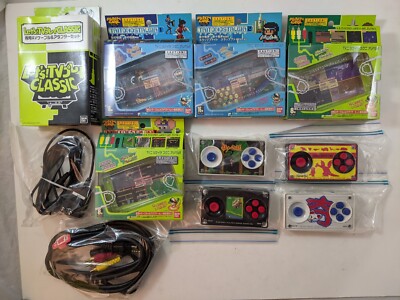 Taito Namco Nostalgia COMPLETE SET Slap Fight Mappy Gaplus Pocky & Rocky Xevious