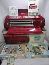 Cricut Cake Red Personal Electronic Cutting Decorating Machine Huge Bundle 
