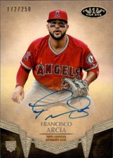 2019 Topps Tier One Break Out Autographs #BAFA Francisco Arcia Auto /250 - NM-MT