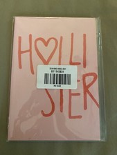 New Hollister Notebook Journal Pink Girl  s Women  s
