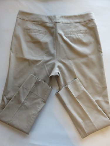 Tory Burch Women Pants 8 (32" W) Tan Career Dress Stretch 26" Ins. Side Zip - Picture 10 of 10