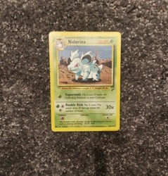 Nidorina 53/130 Base Set 2 Uncommon Non Holo