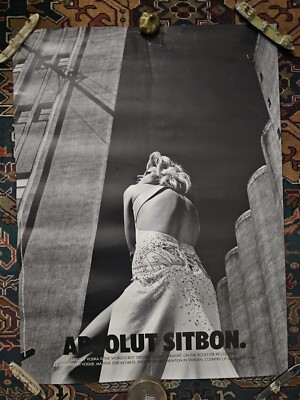 HELMUT NEWTON ORIGINAL POSTER. 31 x 21.5 INCHES. | eBay