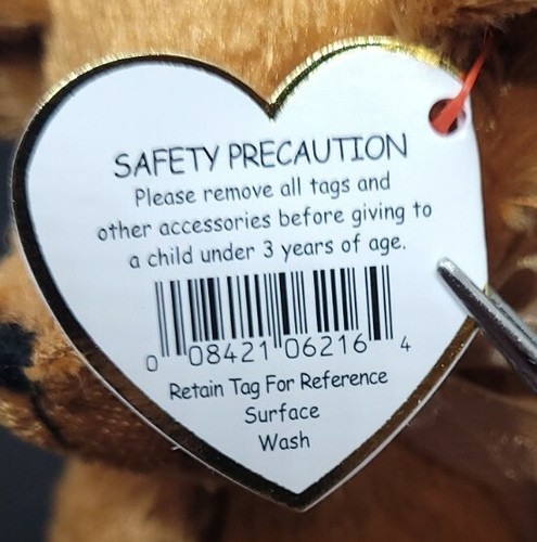 TY 1993 CARSON the BEAR ATTIC TREASURES - MINT with MINT TAGS - Picture 4 of 6