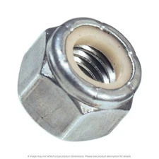 5/16"-18 nylon insert zinc coated locknuts (100 pcs)