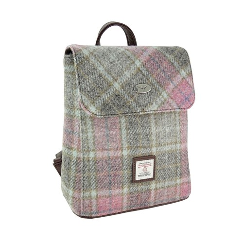 Glen Appin Harris Tweed Tummel Backpack Rucksack LB1213 Choice of Colours - Picture 36 of 46