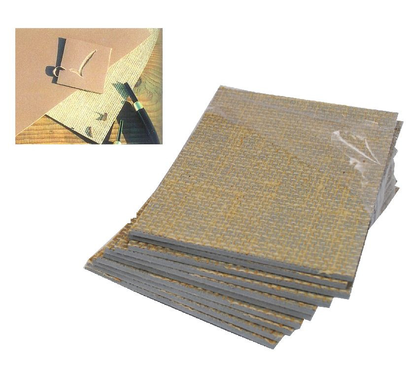 LINO LINOLEUM BLOCK PRINTING TILES HESSIAN BACKED ALL SIZES 3.2mm