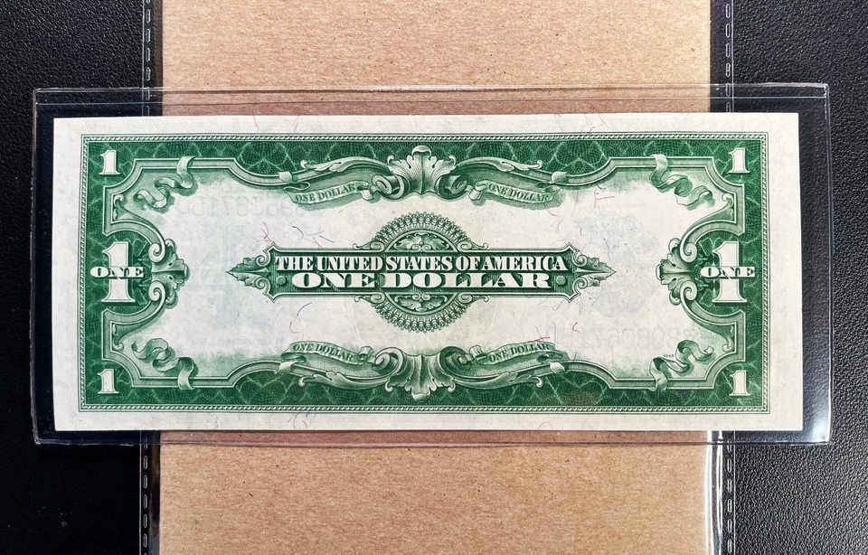 Fr. 237 1923 $1 Silver Certificate "HORSE BLANKET" - AU/ UNC - Image 3 of 3