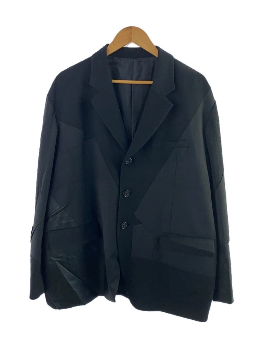 UNDERCOVER 22AW UI2B4101 Giacca Sartoriale Monopetto Contrasto 3 Lana BLK