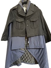COMME des GARCONS Docking Coat L Quilted A-line Deadstock Stylish from Japan