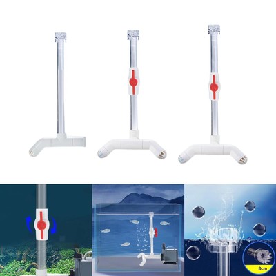 Aquatic Skimmer Lily Pipe Bepflanzter Zulauf/Ablauf Aquarium Oberflächen