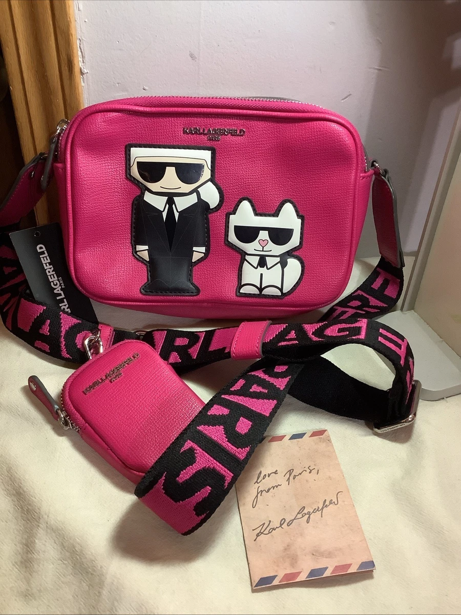 Karl Lagerfeld Crossbody Pink Bags & Handbags for Women for sale
