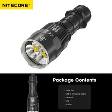 Linterna táctica Nitecore TM9K Pro 9900 lúmenes 510 m carga rápida USB-C