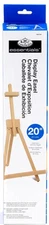 Adjustable tabletop wooden easel, tripod display stand
