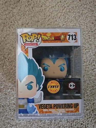 Funko Pop! Vinyl: Dragon Ball - Vegeta Powering up (Metallic) (Chase) - CC #713