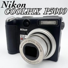 Nikon COOLPIX P5000 Compact Digital Camera Black Used Tested From Japan