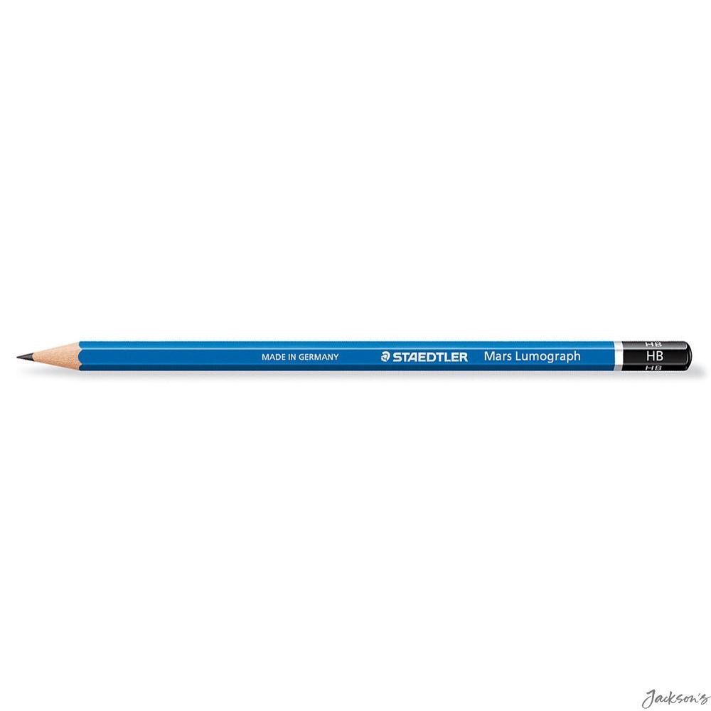 Staedtler Mars Lumograph Pencil Wood HB For Drawing Sketching Writing