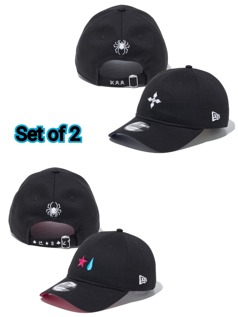 New Era 9TWENTY HUNTER×HUNTER Chrollo and Hisoka Black Set of 2 | eBay