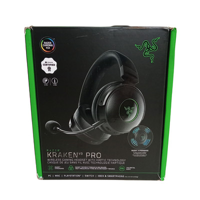 Razer Kraken V3 Pro HyperSense Wireless Gaming Headset For PC, Black