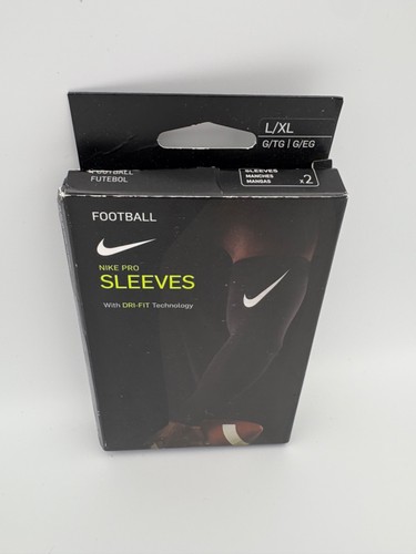 Nike Pro Football Arm Sleeves Compression Sports Performance - Imagen 2 de 4