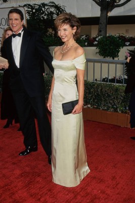Ted Danson wearing a tuxedo bow tie his wife American actress Mar- 1997 Photo 2