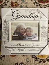 White Malden 4x6 Picture Frame NIB  Grandma Picture Frame 