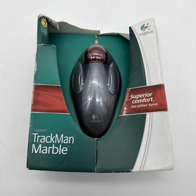 Logitech Trackman Marble USB Trackball Mouse 2015 910-000806 Factory Sealed