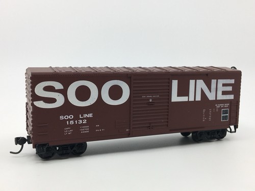 Coche de carga modernizado HO Roundhouse Soo Line 40’ AAR #15132 | Zustand: Used