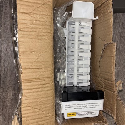 New Open Box W10300024 4444453 Refrigerator Ice Maker Assembly Replacement