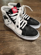 Zapatos Vans Sk8-Hi Peanuts Snoopy Woodstock - Para hombre 9. 5 Blanco/Negro Usado