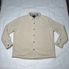 Copper & Oak Men's X-Large Stretch Shirt Jacket Polyester Spandex Blend