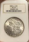 1888-O Old Fatty NGC MS63 Morgan Silver Dollar