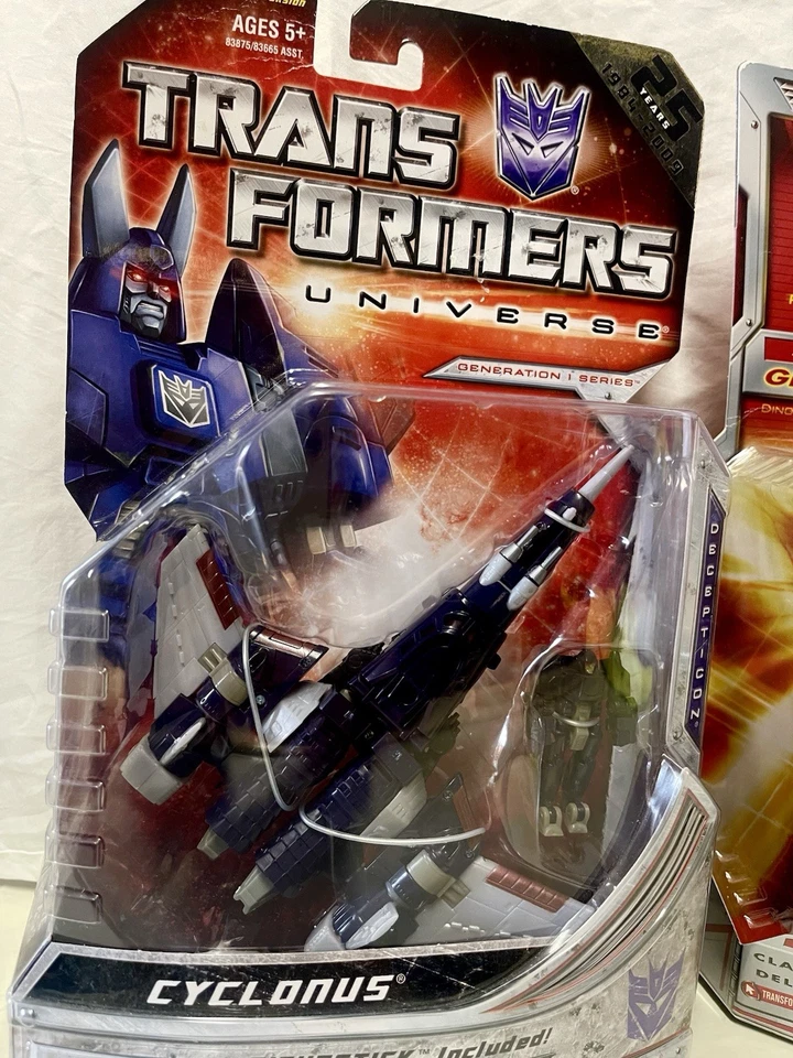 Трансформеры Hasbro2006 Deluxe класса автобот Grimlock и Cyclonus лот из 2 новый  - Изображение 3 из 4