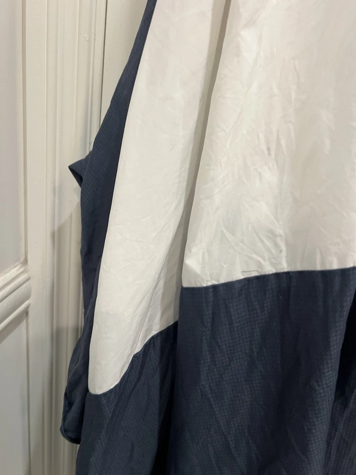 Calvin Klein California король кровать юбка синий 100% расчесанный хлопок 14» падение - Изображение 2 из 4