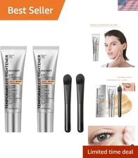 2-Pack Eye Firming Cream with Professional Brush - Moisturize & Lift Instantly