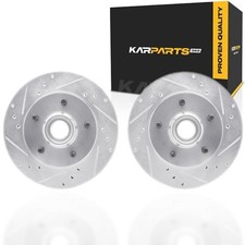 For Pontiac Firebird 1990-1992 Rotors Silver Drilled And Slotted Rotor Style For Pontiac Firebird 1990-1992 Rotors Silver Drilled And Slotted Rotor Style