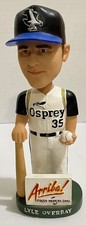 2002 LYLE OVERBAY, MISSOULA OSPREY BOBBLEHEAD, PROMOTIONAL GIVEAWAY