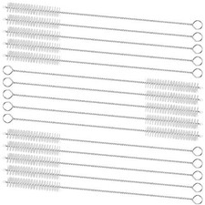 Drinking Straw Cleaning Brushes Set Pipe Tube Cleaner Nylon Bristles 15