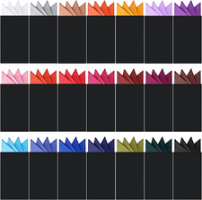 Xuhal 21 Pcs Men'S Prefolded Pocket Square on Card Triangles Pocket Square Handk