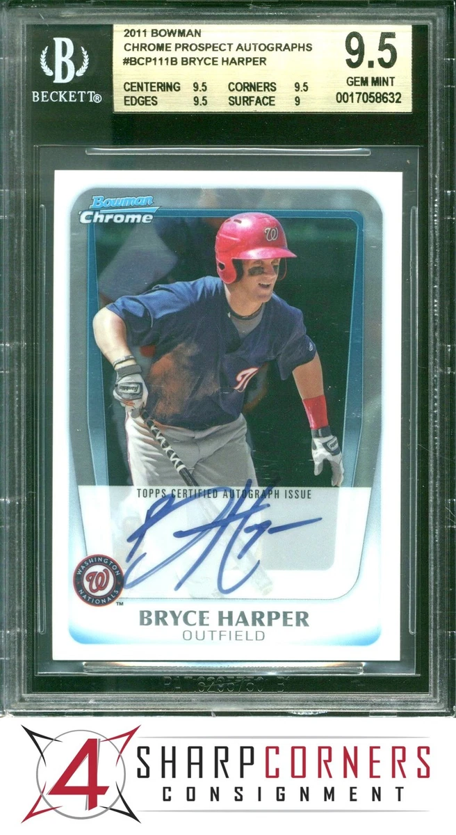 Topps Rookie Bryce Harper Beckett BGS Baseball Cards for sale | eBay